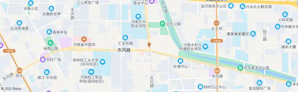 郑州东风路文化路站_公交站地图_郑州公交_妙搜公交查询2024