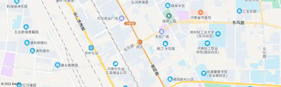 郑州南阳路东风路_公交站地图_郑州公交_妙搜公交查询2024