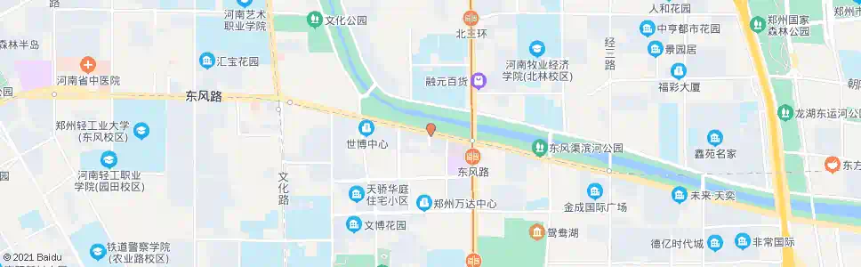 郑州东风路花园路站_公交站地图_郑州公交_妙搜公交查询2024