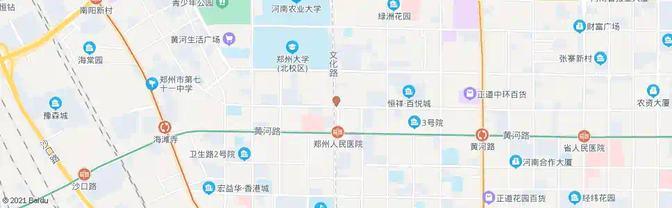 郑州文化路红旗路_公交站地图_郑州公交_妙搜公交查询2024