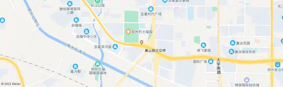 郑州嵩山路站(BRT)_公交站地图_郑州公交_妙搜公交查询2024