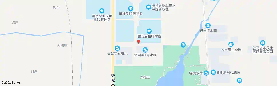 驻马店技工学校_公交站地图_驻马店公交_妙搜公交查询2024