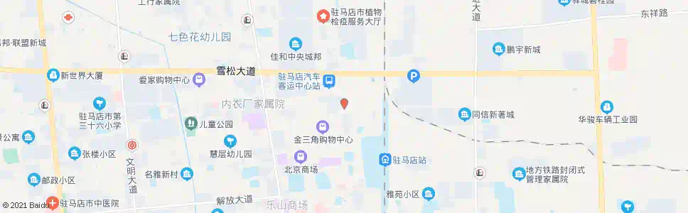 驻马店富强路幼儿园_公交站地图_驻马店公交_妙搜公交查询2024