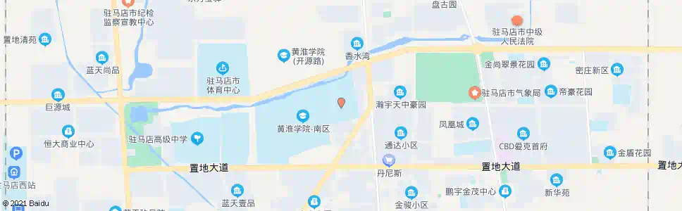 驻马店黄淮学院家属院_公交站地图_驻马店公交_妙搜公交查询2024