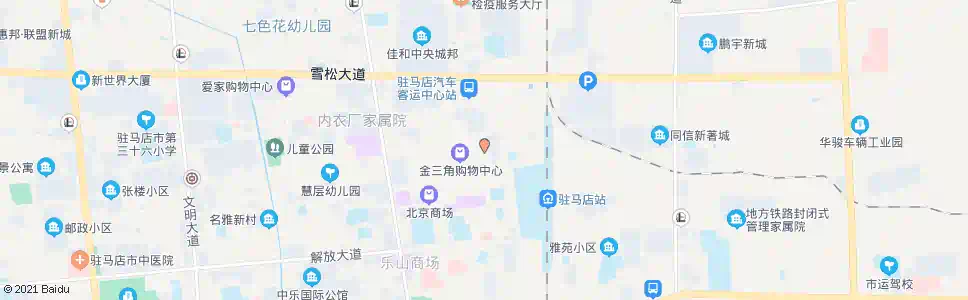 驻马店宏大市场_公交站地图_驻马店公交_妙搜公交查询2024