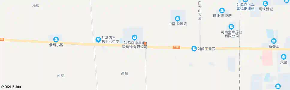 驻马店刘阁乡政府_公交站地图_驻马店公交_妙搜公交查询2024