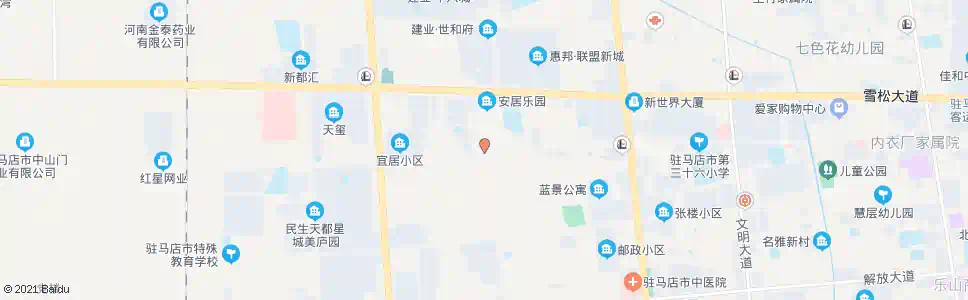 驻马店市第二中学_公交站地图_驻马店公交_妙搜公交查询2024