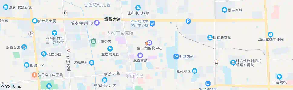 驻马店宏大市场南门_公交站地图_驻马店公交_妙搜公交查询2024