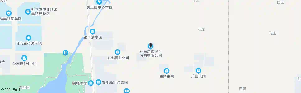 驻马店灵生医药_公交站地图_驻马店公交_妙搜公交查询2024