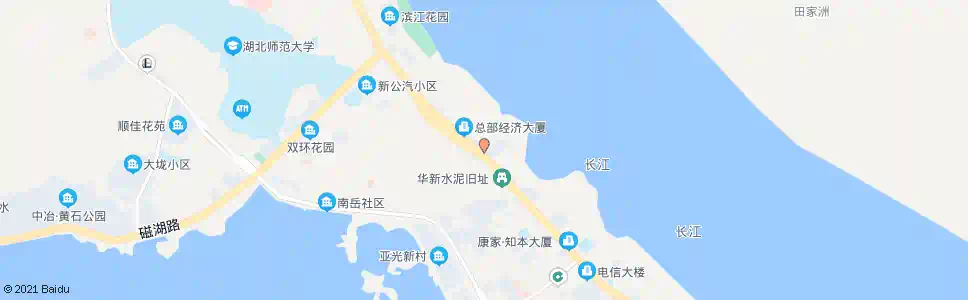 黄石红旗桥_公交站地图_黄石公交_妙搜公交查询2024