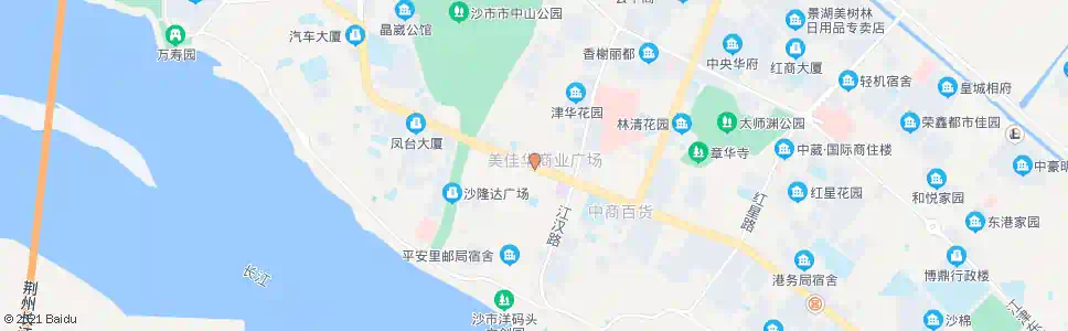 荆州江汉_公交站地图_荆州公交_妙搜公交查询2024