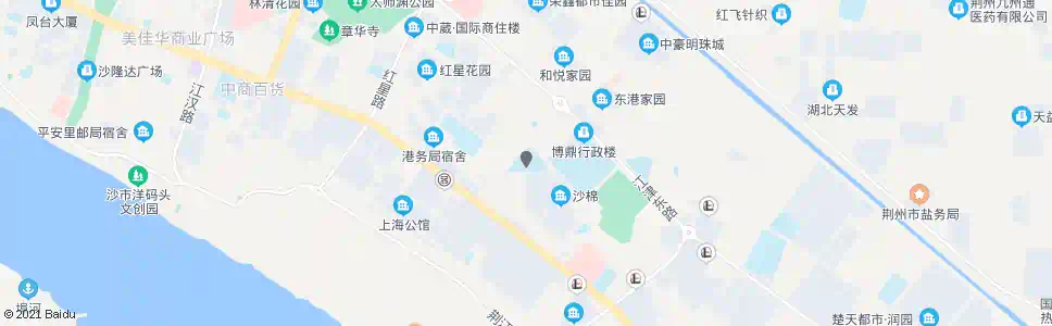 荆州文星学校_公交站地图_荆州公交_妙搜公交查询2024