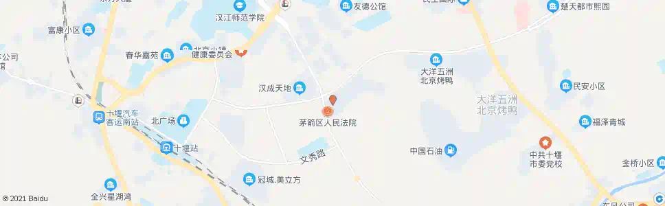 十堰韩家沟_公交站地图_十堰公交_妙搜公交查询2024