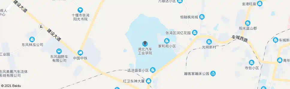 十堰湖北汽车工业学院_公交站地图_十堰公交_妙搜公交查询2024