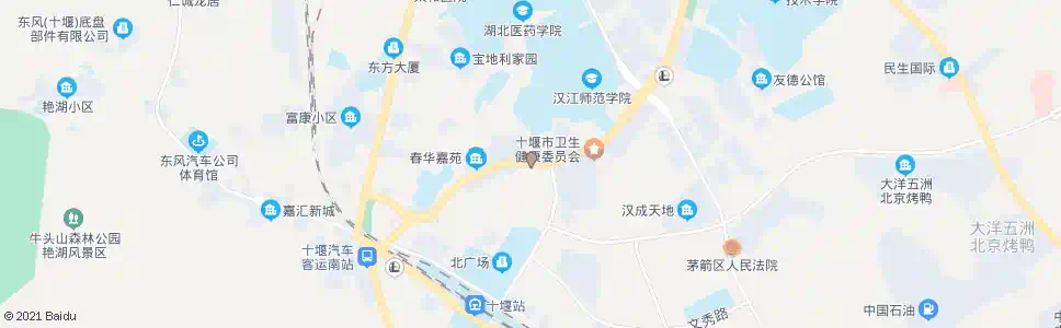 十堰北京小镇_公交站地图_十堰公交_妙搜公交查询2024