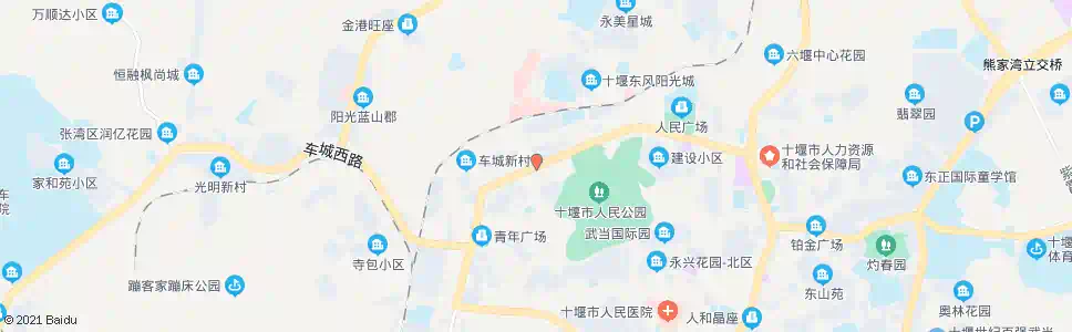 十堰东风总医院_公交站地图_十堰公交_妙搜公交查询2024