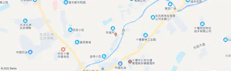 十堰杜家湾桥头_公交站地图_十堰公交_妙搜公交查询2024