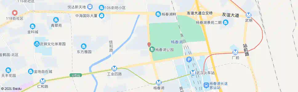 武汉杨春湖路长山咀_公交站地图_武汉公交_妙搜公交查询2024