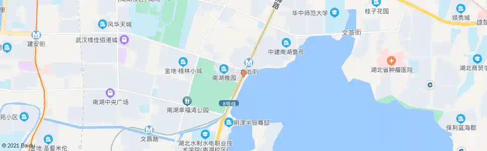 武汉珞狮路北港村_公交站地图_武汉公交_妙搜公交查询2024