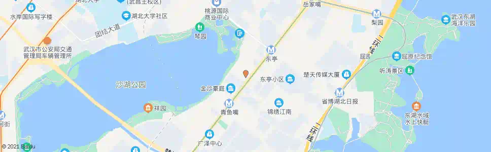 武汉友谊大道余家湖_公交站地图_武汉公交_妙搜公交查询2024