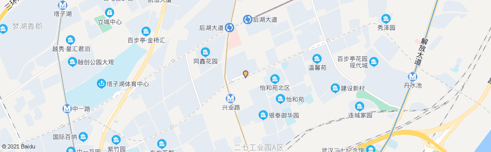 武汉怡和路兴业路_公交站地图_武汉公交_妙搜公交查询2024