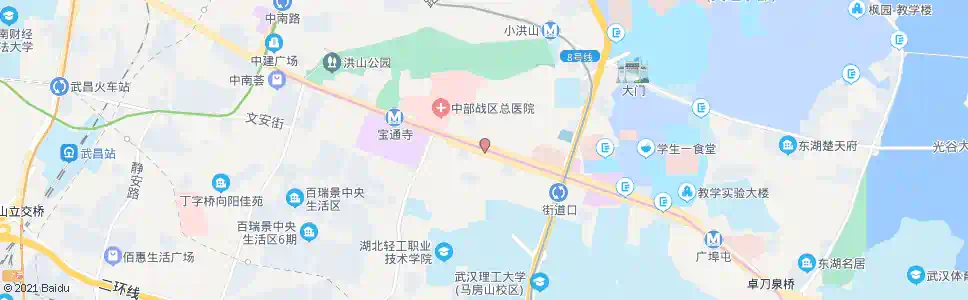 武汉武珞路街道口_公交站地图_武汉公交_妙搜公交查询2024