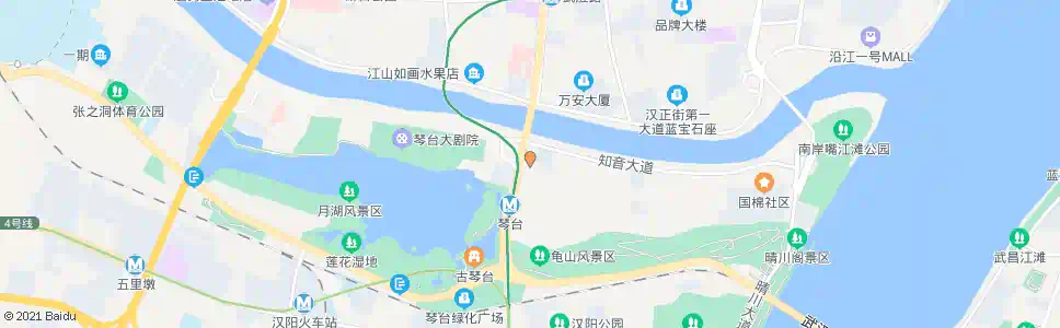 武汉武胜路江汉一桥_公交站地图_武汉公交_妙搜公交查询2024