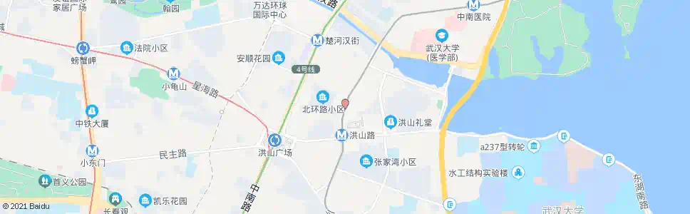 武汉水果湖横路水果湖_公交站地图_武汉公交_妙搜公交查询2024