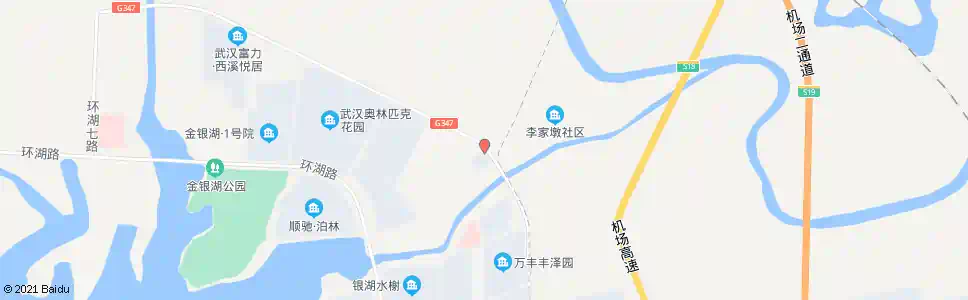 武汉环湖中路环湖一路_公交站地图_武汉公交_妙搜公交查询2024