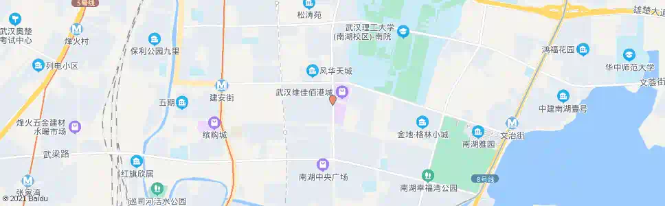 武汉丁字桥南路建安街_公交站地图_武汉公交_妙搜公交查询2024