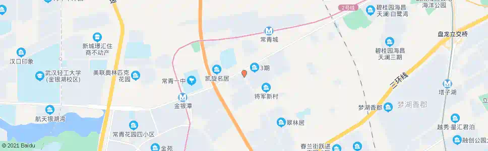 武汉将军一路_公交站地图_武汉公交_妙搜公交查询2024