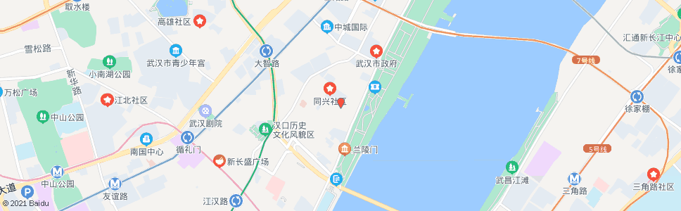 武汉洞庭街洞庭小路_公交站地图_武汉公交_妙搜公交查询2024