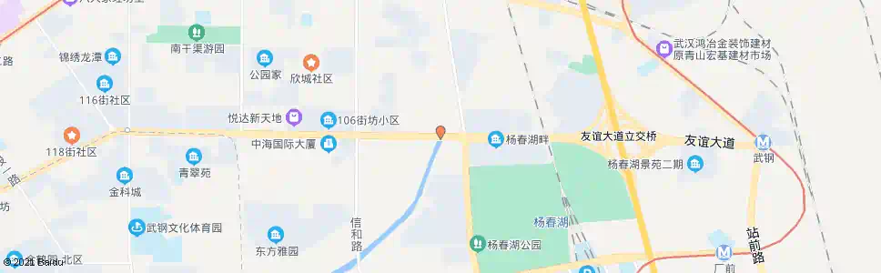 武汉友谊大道北洋桥路_公交站地图_武汉公交_妙搜公交查询2024