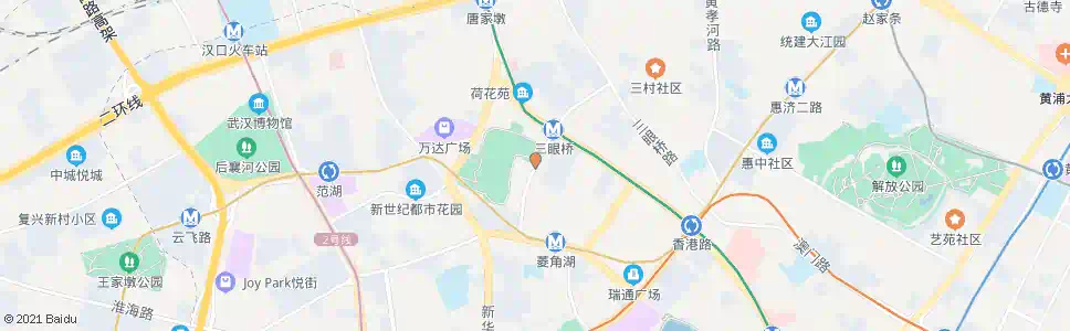 武汉菱角湖路省新华医院_公交站地图_武汉公交_妙搜公交查询2024