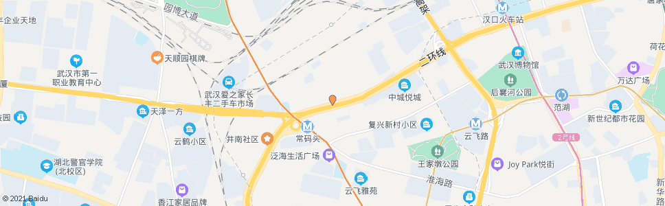 武汉常码头公交停车场_公交站地图_武汉公交_妙搜公交查询2024