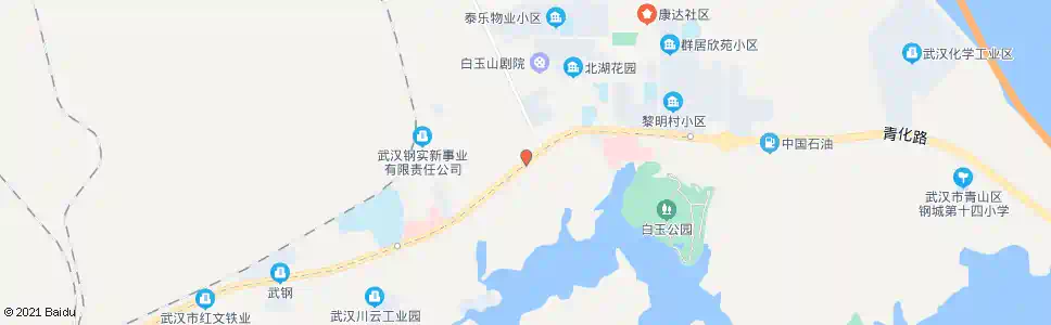 武汉青化路努力村_公交站地图_武汉公交_妙搜公交查询2024