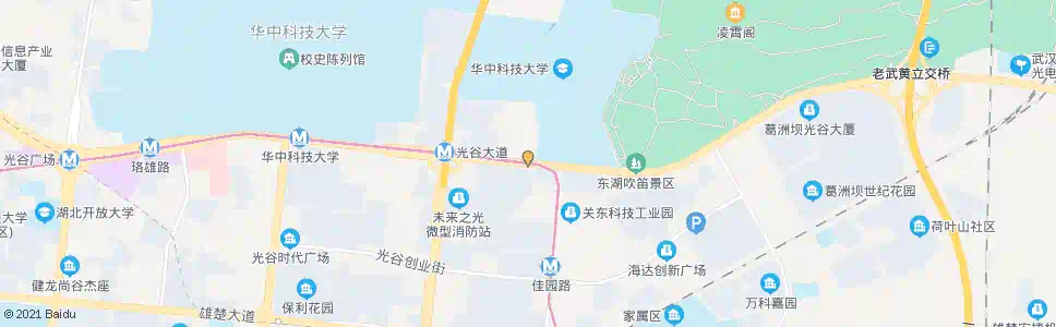 武汉珞喻东路大黄村_公交站地图_武汉公交_妙搜公交查询2024