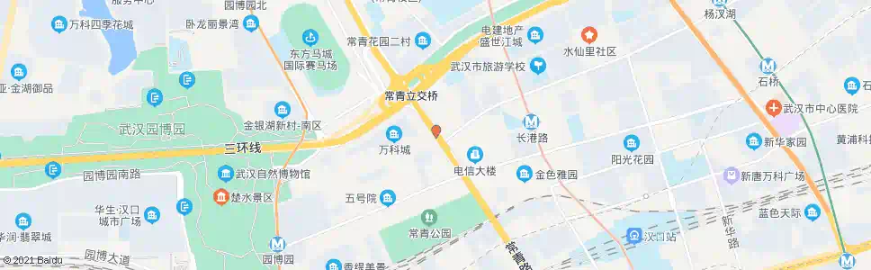 武汉常青路民航新村_公交站地图_武汉公交_妙搜公交查询2024