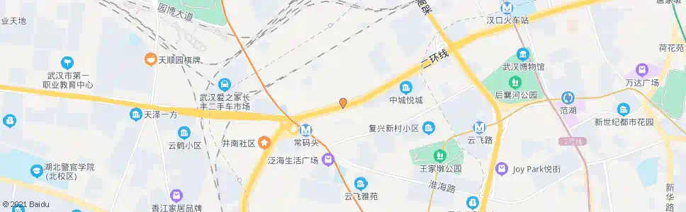 武汉发展大道复兴一村_公交站地图_武汉公交_妙搜公交查询2024