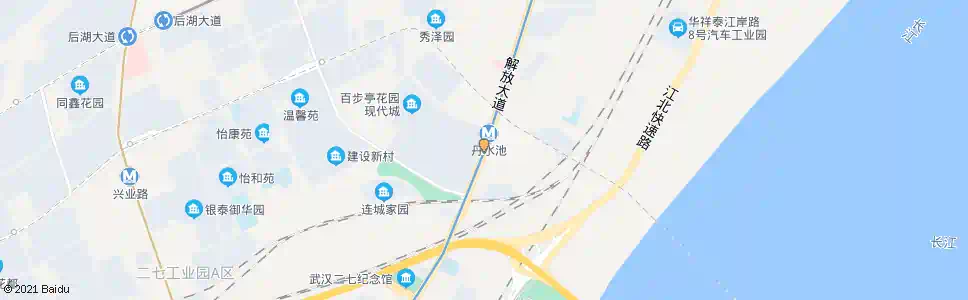 武汉解放大道百步亭花园路_公交站地图_武汉公交_妙搜公交查询2024