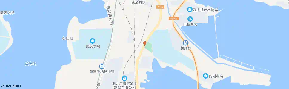 武汉武昌大道新路村_公交站地图_武汉公交_妙搜公交查询2024