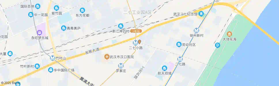 武汉二七路建设大道路口_公交站地图_武汉公交_妙搜公交查询2024