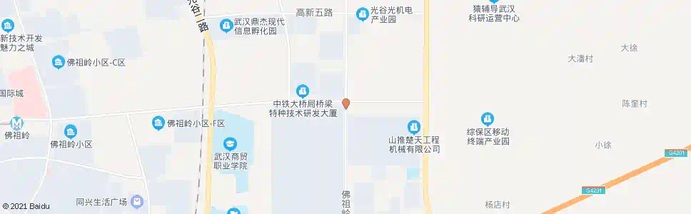 武汉佛祖岭三路高新六路_公交站地图_武汉公交_妙搜公交查询2024