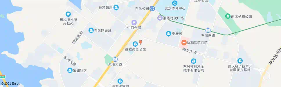 武汉创业路开发区一中_公交站地图_武汉公交_妙搜公交查询2024