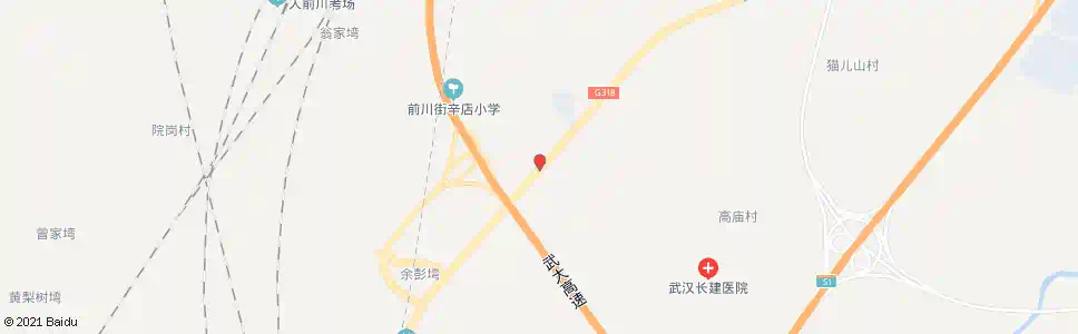 武汉川龙大道盘龙医院_公交站地图_武汉公交_妙搜公交查询2024