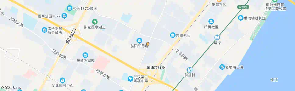 武汉江堤中路向阳四村_公交站地图_武汉公交_妙搜公交查询2024