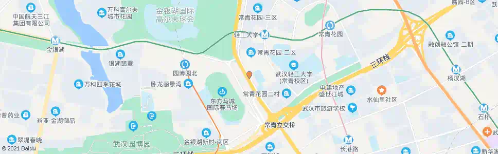 武汉常青北路花园新村_公交站地图_武汉公交_妙搜公交查询2024