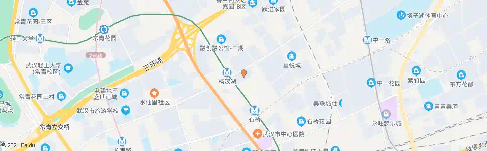 武汉翠柏路罗家嘴路口_公交站地图_武汉公交_妙搜公交查询2024