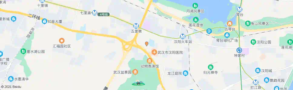 武汉动物园路墨水湖北路口_公交站地图_武汉公交_妙搜公交查询2024