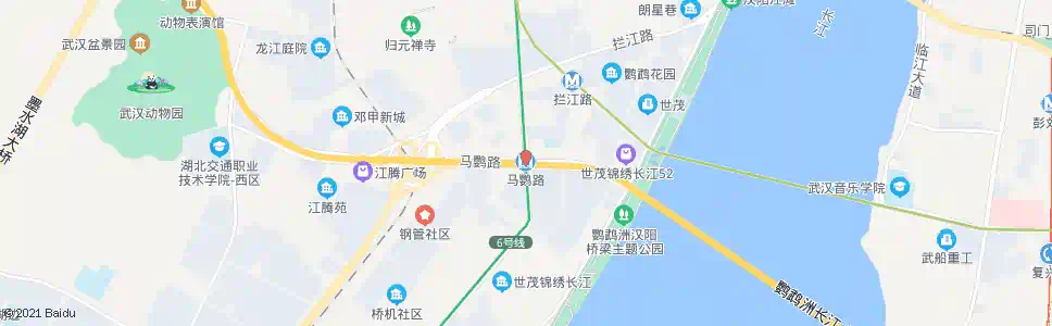 武汉鹦鹉大道地铁马鹦路站_公交站地图_武汉公交_妙搜公交查询2024